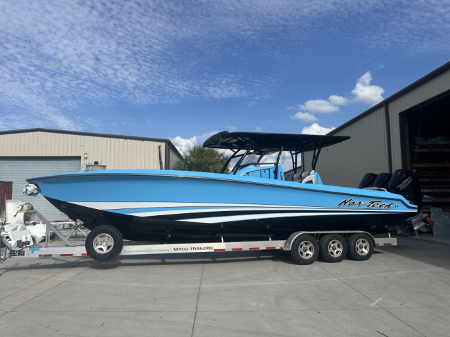 2025 Nor-Tech 340 Sport: Lambo Blue